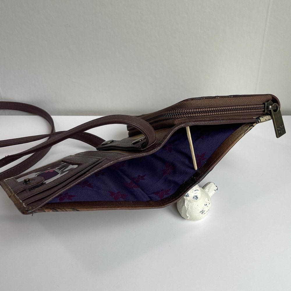 Anuschka RFID Genuine Leather Wallet Crossbody - Picture 10 of 16